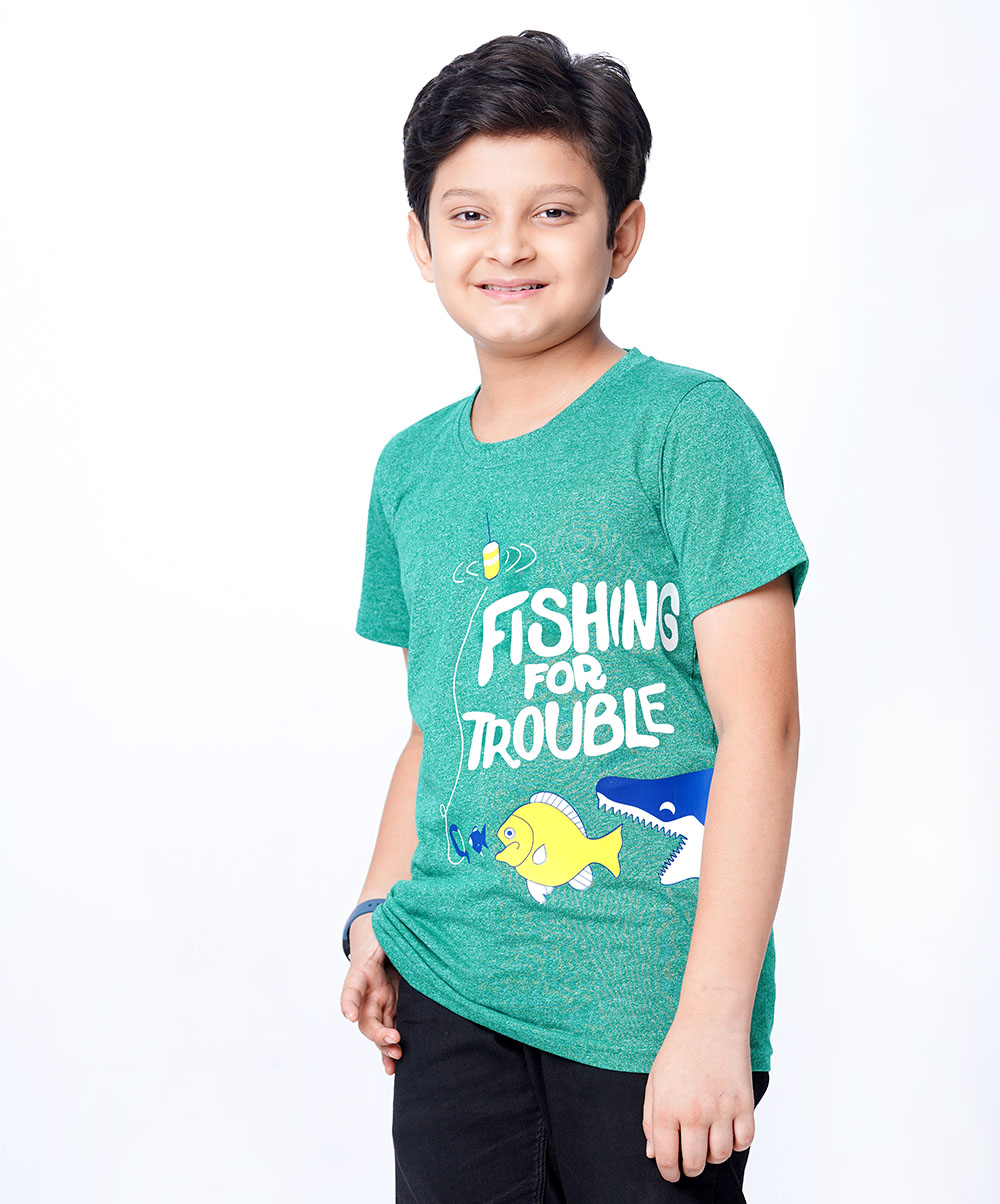 Green Jersey Short Sleeve T-Shirt