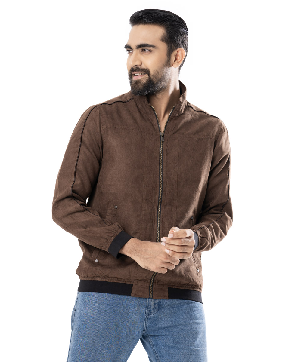 Brown Biker Jacket