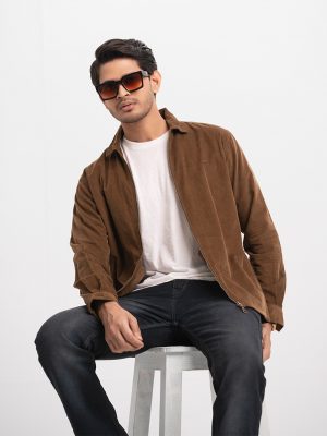 Blue Cotton Drop Shoulder T-Shirt